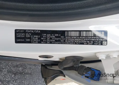 2024 Dodge Hornet R/T Eawd из США, поврежденный, VIN ZACPDFCWXR3A29364